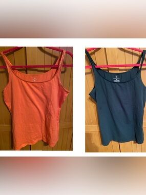 New York & Company.
scoop-neck tank top with a strappy design. Large’s